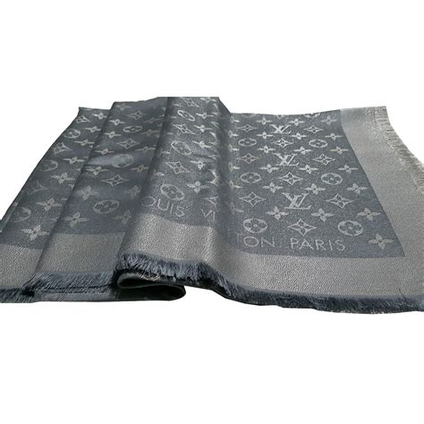 gray louis vuitton scarf|louis vuitton bandana scarf.